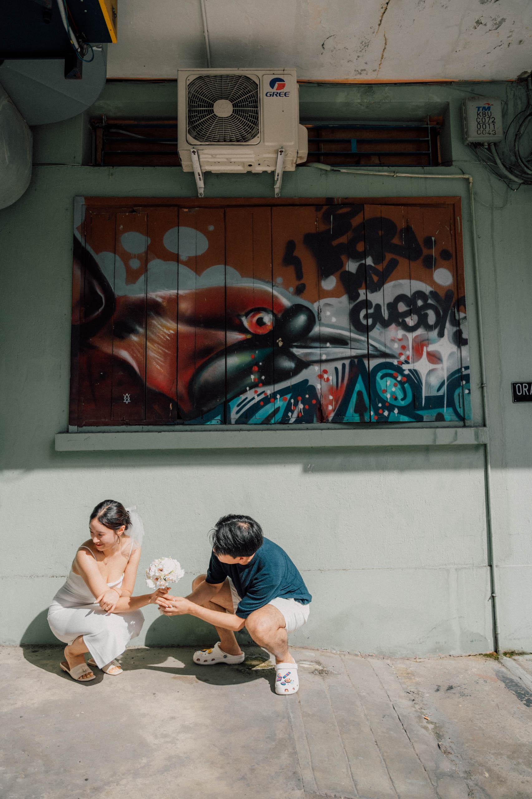 Foto de una sesión en Kota Kinabalu